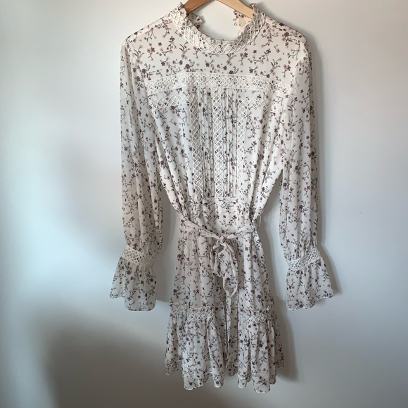 Ever New Dresses & Skirts - 🍂50% OFF🍂 Evernew Floral Lace Ruffle Dress